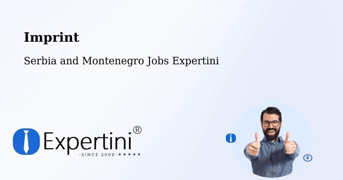 Imprint – Kamloops - Serbia and Montenegro Jobs Expertini