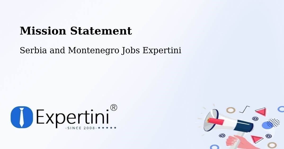 Corporate Mission – Kamloops - Serbia and Montenegro Jobs Expertini