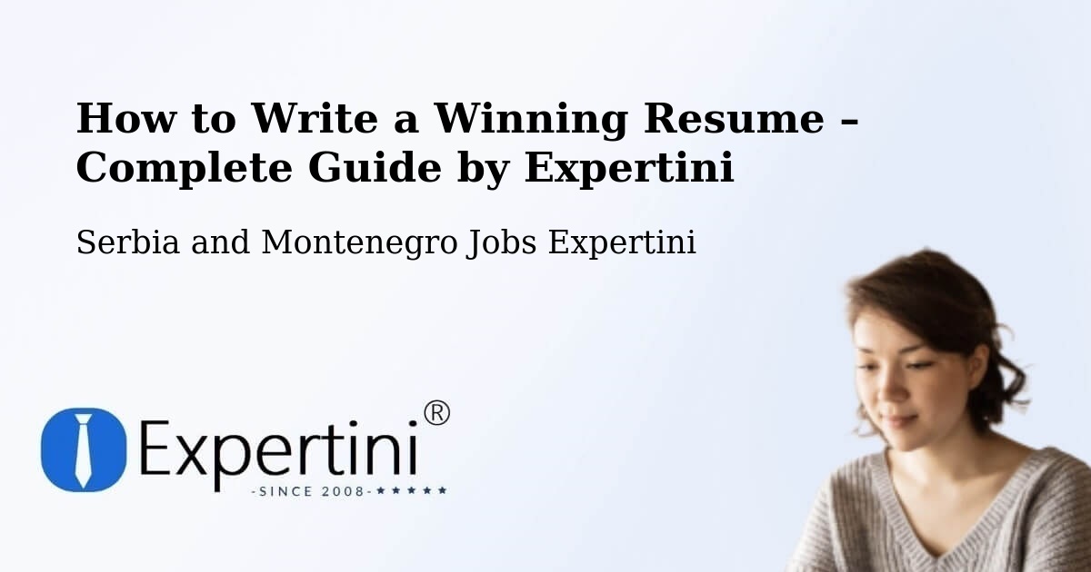 Resume Writing Guide for Job Seekers – Kamloops - Kamloops, Serbia and Montenegro Jobs Expertini