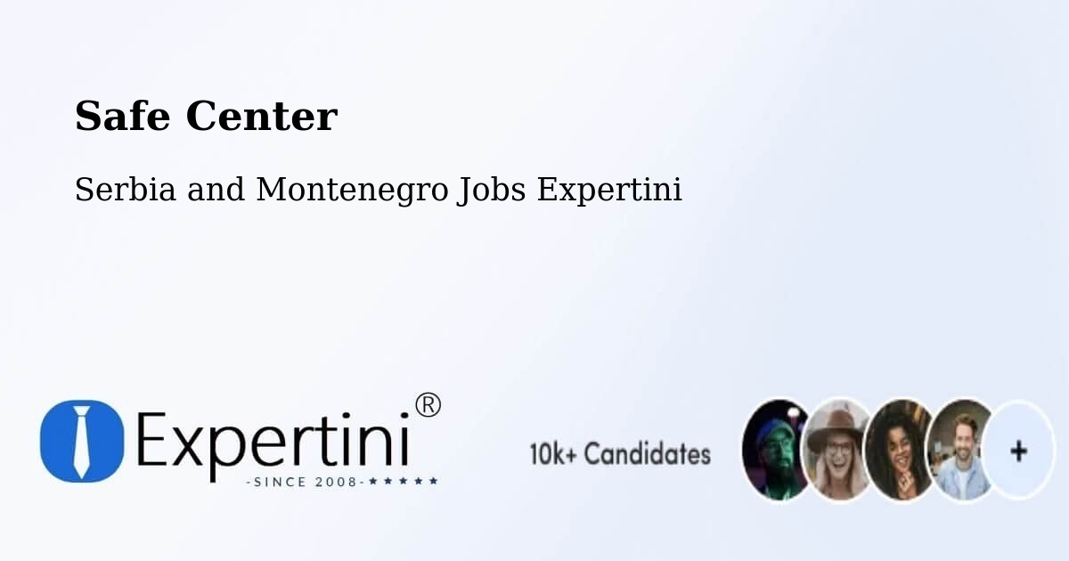 Safety Center – Kamloops - Serbia and Montenegro Jobs Expertini